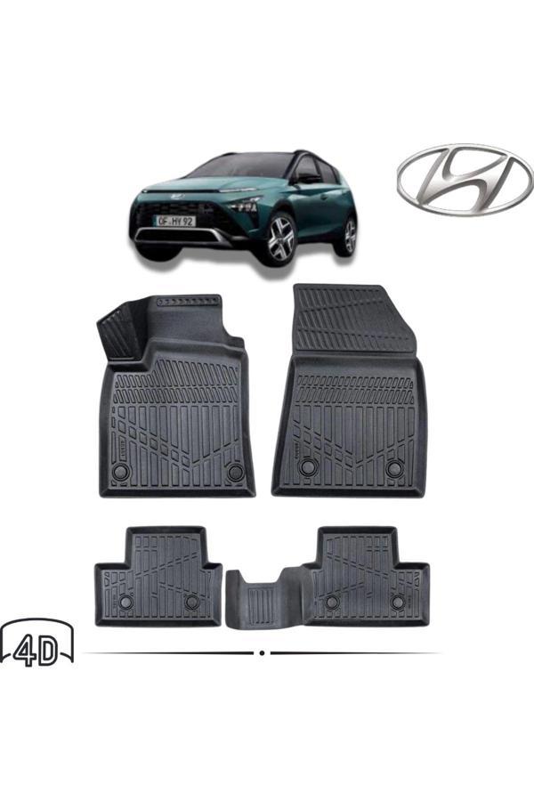 Ototon Hyundai Bayon 2021 Sonrası 4D ( Araca Özel ) Premium Havuzlu Paspas - Image 1