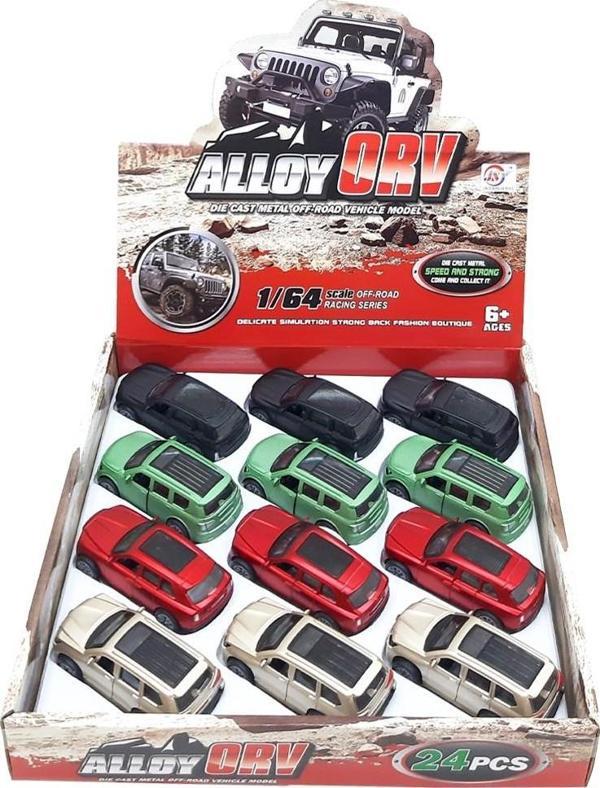 Canem Oyuncak Çekbırak Jeep 777-5 (Karışık Renk 1 Adet) - Image 1