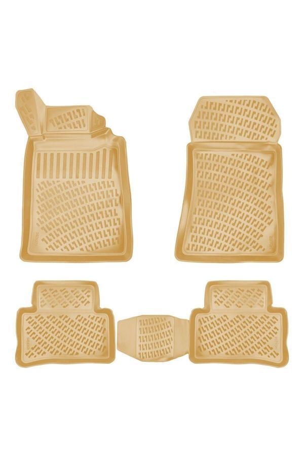 Ototon Mercedes C Serisi W202 1999 Araca Özel Tasarım 3D Havuzlu Bej Paspas - Image 1