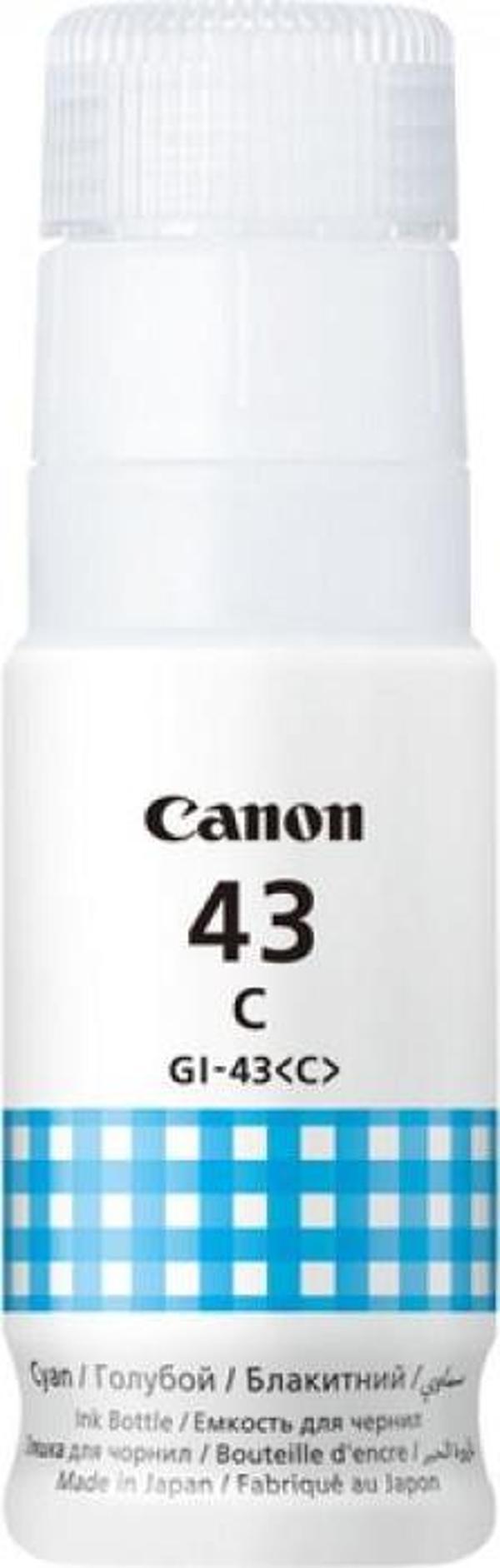 Canon GI-43C Cyan Mavi Şişe Mürekkep G540-G640 - Image 1