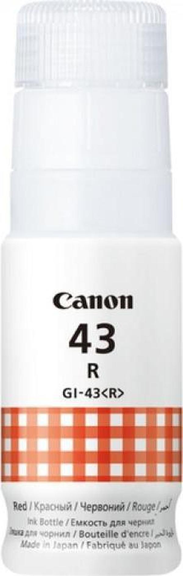 Canon GI-43R Red Kırmızı Şişe Mürekkep G540-G640 - Image 1