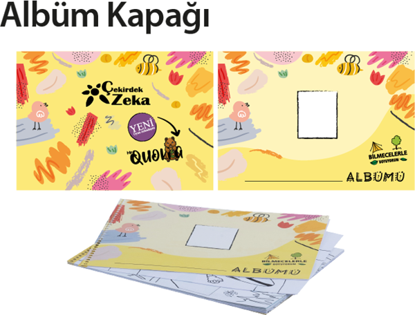 Çekirdek Zeka Bilmecelerle Boyuyorum Etkinlik Oyunu ZK63 - Image 1