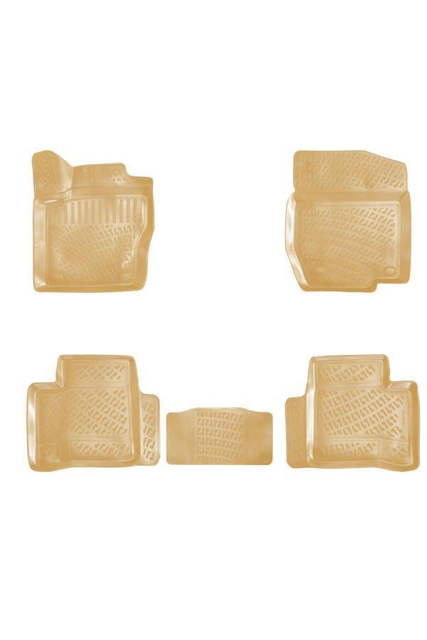 Ototon Mercedes Gl 2012 Araca Özel Tasarım 3D Havuzlu Bej Paspas - Image 1