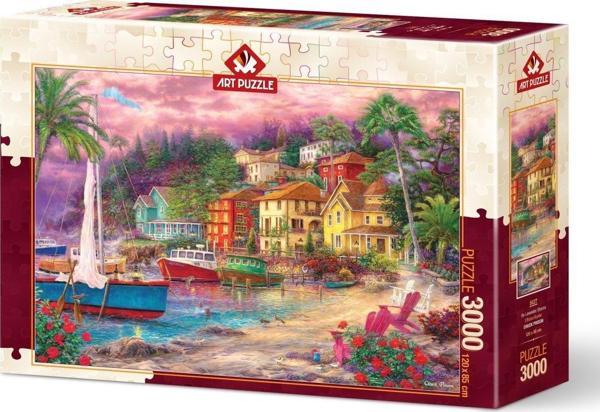 Art Puzzle 3000 Parça Puzzle Eflatun Kıyılar 5527 - Image 1