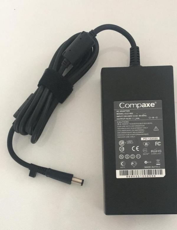 Compaxe Clc-902 19.5V 10A 7.4-5.0 Pinsiz Casper Uyumlu Notebook Adaptörü - Image 1