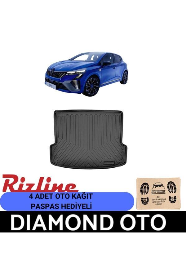 Rizline Renault Clio 5 3D  Bagaj Havuzu 2019-2020-2021-2022-2023-2024-2025-2026 - Image 1