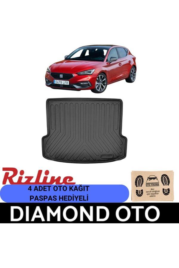 Rizline Seat Leon (Otomatik Vites) 3D  Bagaj Havuzu 2020-2021-2022-2023-2024-2025-2026 - Image 1