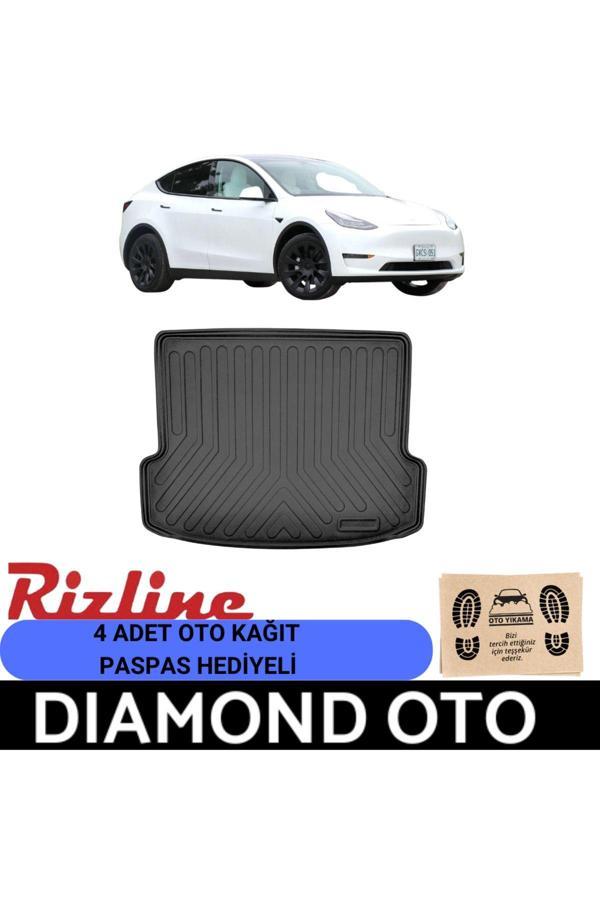 Rizline Tesla Y Model 3D  Bagaj Havuzu (Arka Bagaj)  2019-2020-2021-2022-2023-2024-2025-2026 - Image 1