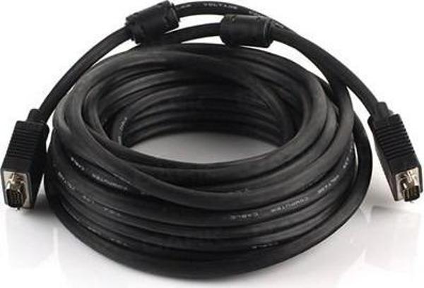 Dark 20 Metre Ferrit Core Emi-Rfi Filtreli Vga Monitör Kablosu DK-CB-VGAL2000 - Image 1