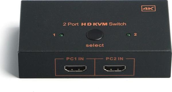 Dark 2X Hdmi 4X Usb Kvm Switch 4K-30 Hz Dk-Ac-Kvmhd01 - Image 1