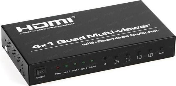 Dark 4X1 Hdmi Multiviewer 1080P-720P Çoklu Görüntüleyici - Image 1