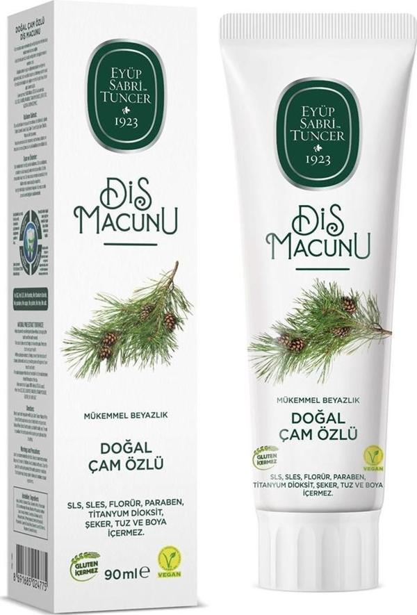 Eyüp Sabri Tuncer Doğal Çam Özlü Diş Macunu 90Ml - Image 1