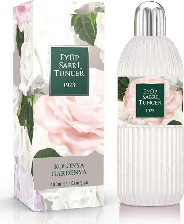 Eyüp Sabri Tuncer Gardenya Kolonyası 400Ml Cam Şişe - Image 1