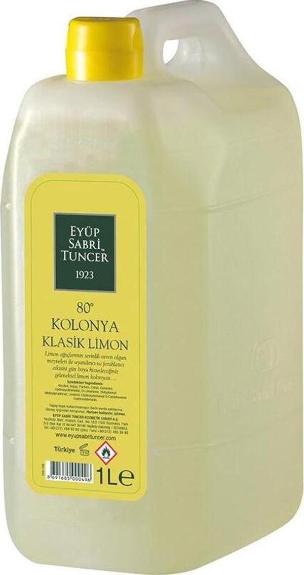 Eyüp Sabri Tuncer Limon Kolonyası 1 Litre Ped Bidon - Image 1