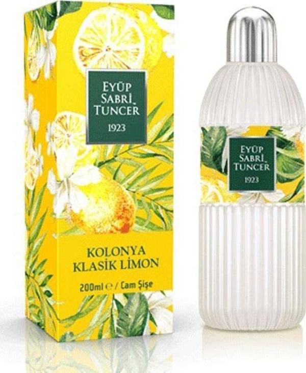 Eyüp Sabri Tuncer Limon Kolonyası 200Ml Cam Şişe - Image 1