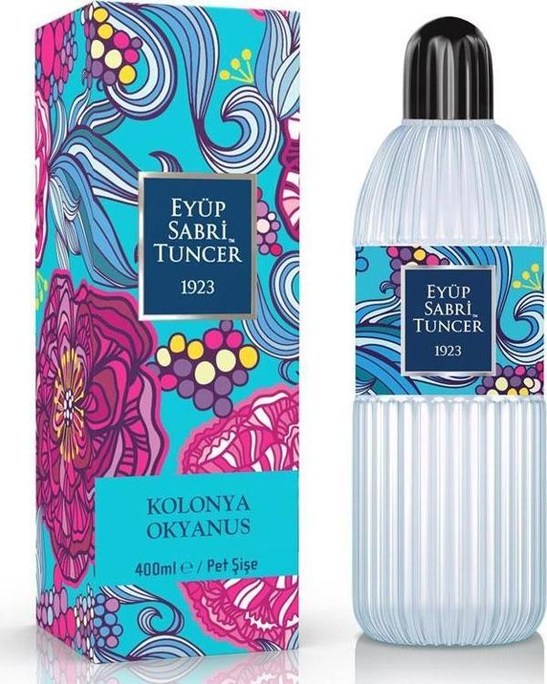 Eyüp Sabri Tuncer Okyanus Kolonyası 400ML Silindir Pet Şişe - Image 1