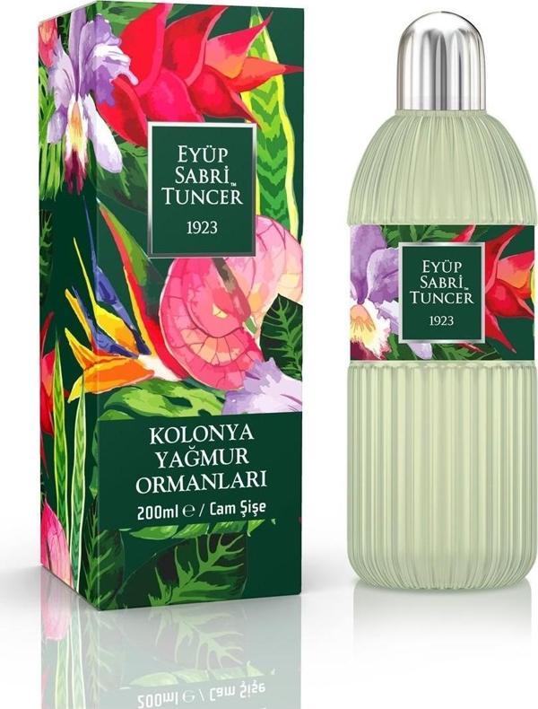 Eyüp Sabri Tuncer Yağmur Ormanları Kolonyası 200 Ml - Cam Şişe - Image 1