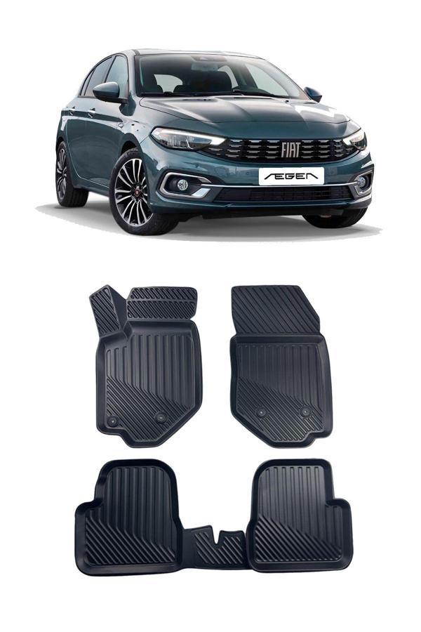 Ototon Fiat Egea Sedan 2016   Araca Özel 4D Havuzlu Paspas - Image 1