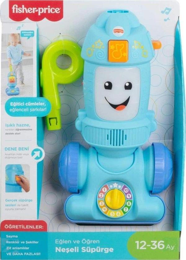 Fisher-Price Oyuncak Lnl Neşeli Süpürge (Tr) Gtw19 - Image 1