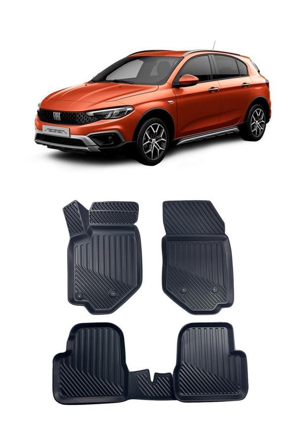 Ototon Fiat Fiorino 2008  Sonrası  Araca Özel 4D Havuzlu Paspas - Image 1