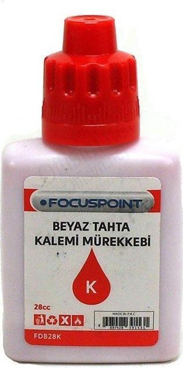 Focus Tahta Kalem Mürekkebi 28 Ml Kırmızı Fdb28K - Image 1