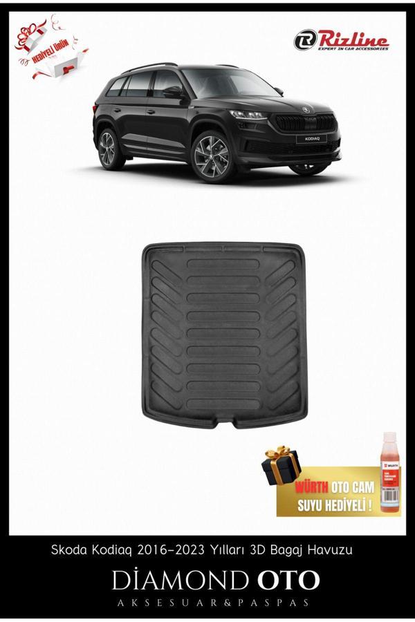 Rizline Skoda Kodiaq 3D Bagaj Havuzu 2016-2017-2018-2019-2020-2021-2022-2023 - Image 1