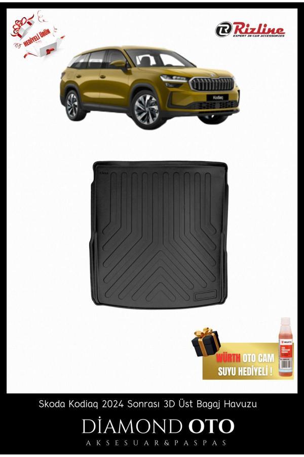 Rizline Skoda Kodiaq 3D Üst Bagaj Havuzu 2024-2025 - Image 1