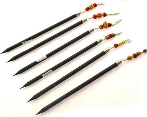 Kakosan Kurşun Kalem Seti Ahşap Boncuklu Siyah 4926 (72 Li Paket) - Image 1