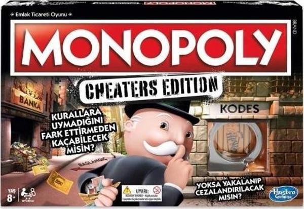 Hasbro Games Monopoly Cheater S Edition Kutu Oyunu E1871 - Image 1