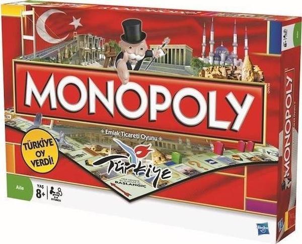 Hasbro Games Monopoly Türkiye Kutu Oyunu 01610 - Image 1