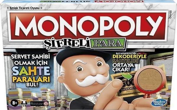 Hasbro Monopoly Şifreli Para Kutu Oyunu F2674 - Image 1