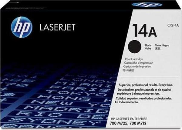 HP 14A Black Siyah 10.000 Sayfa Toner Cf214A - Image 1