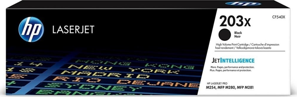 HP 203X Black Siyah Yüksek Kapasite 3.200 Sayfa Kapasiteli Toner Cf540X - Image 1