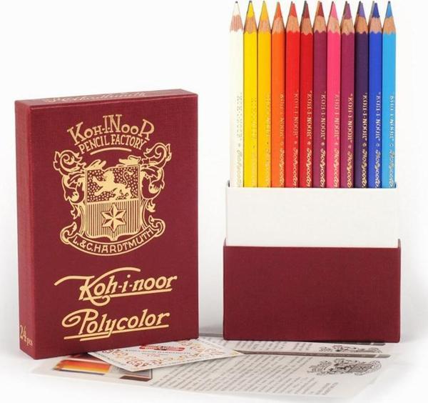 Koh-i Noor Retro 24 Renk Kuru Boya Kalemi 3824 - Image 1