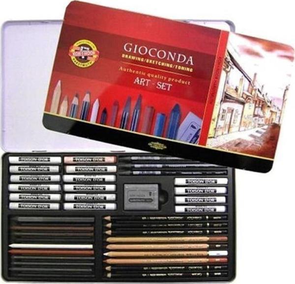 Koh-i Noor Sanatsal Artist´S Art Set Büyük Resim Seti Metal Kutu Medium 8891 - Image 1