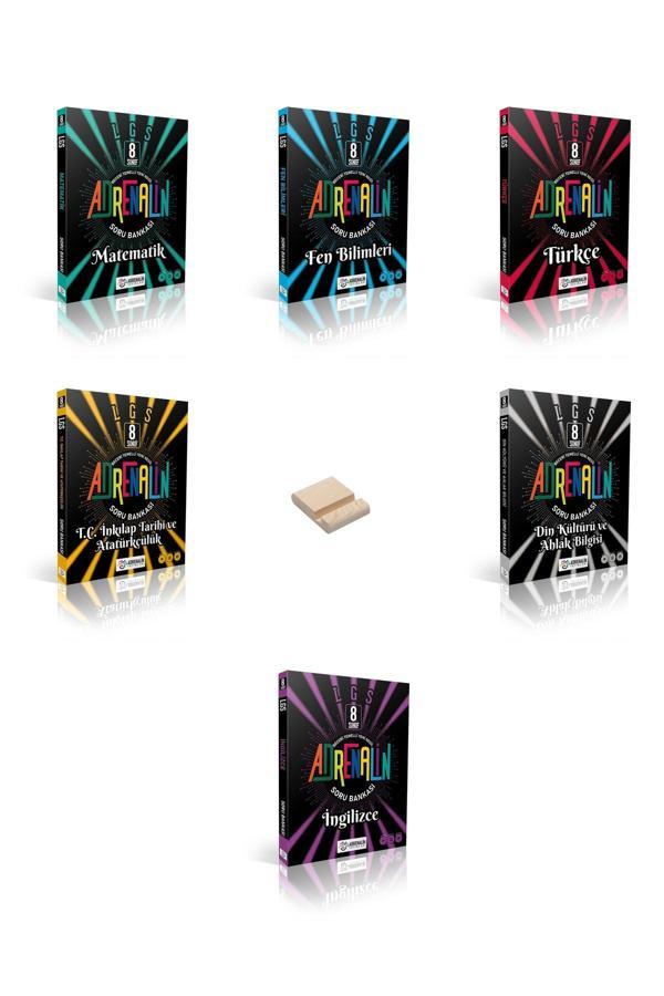 Adrenalin Yayınları Lgs 8. Sınıf Tüm Dersler 6Lı Set Soru Bankası - Adrenalin Yayınları - Image 1