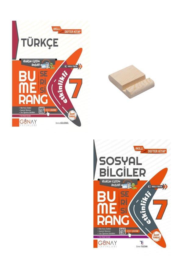 Günay Yayınları 7. Sınıf Bumerang Etkinlikli Türkçe Ve Sosyal Bilgiler - Günay Yayınları - Image 1
