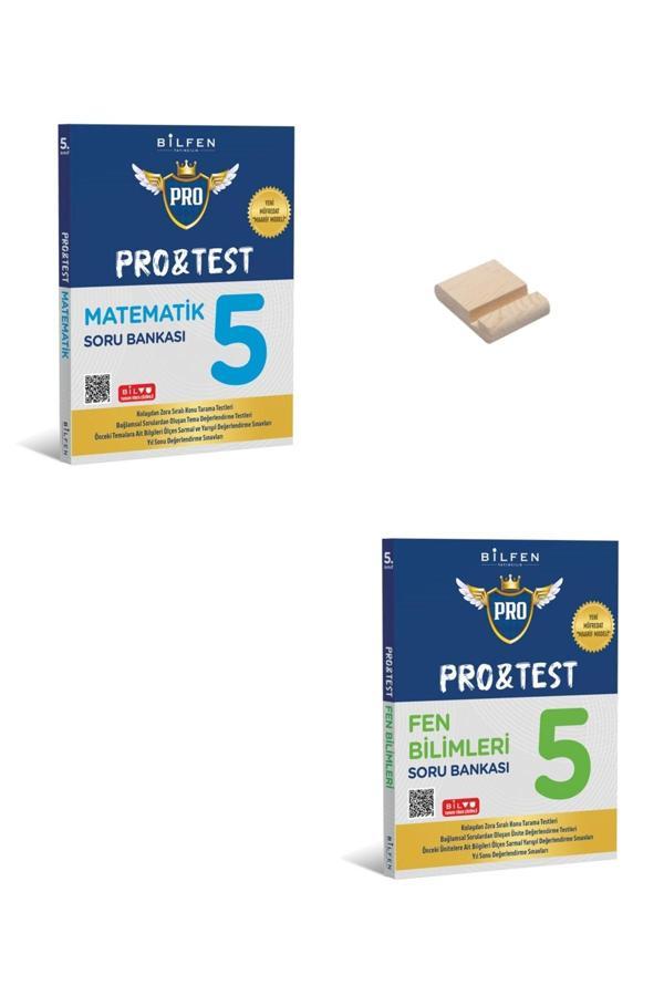 Bilfen Yayıncılık 5. Sınıf Protest Serisi Matematik Ve Fen Bilimleri Soru Bankası - Bilfen Yayınları - Image 1