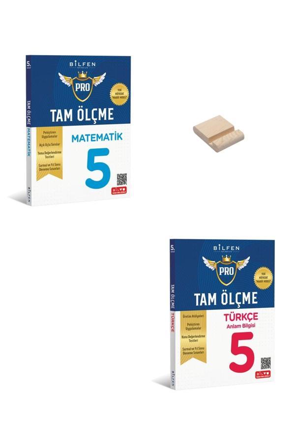 Bilfen Yayıncılık 5. Sınıf Tam Ölçme Serisi Etkinlikli Matematik Ve Türkçe Soru Bankası - Bilfen Yayınları - Image 1