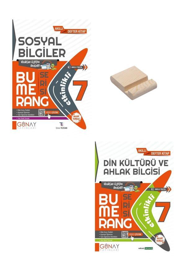 Günay Yayınları 7. Sınıf Bumerang Etkinlikli Sosyal Bilgiler Ve Din Kültürü - Günay Yayınları - Image 1