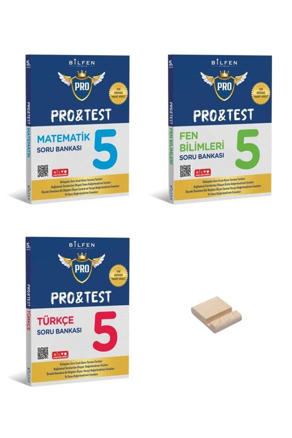 Bilfen Yayıncılık 5. Sınıf Protest Serisi Matematik Fen Bilimleri Ve Türkçe 3Lü Set Soru Bankası - Bilfen Yayınları - Image 1