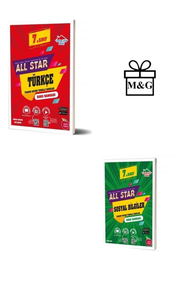 Newton Yayınları 7.Sınıf All Star Türkçe Ve Sosyal Bilgiler Soru Bankası - Newton Yayınları - Image 1