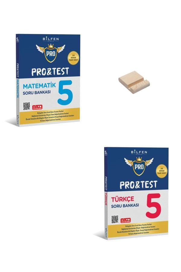 Bilfen Yayıncılık 5. Sınıf Protest Serisi Matematik Ve Türkçe Soru Bankası - Bilfen Yayınları - Image 1