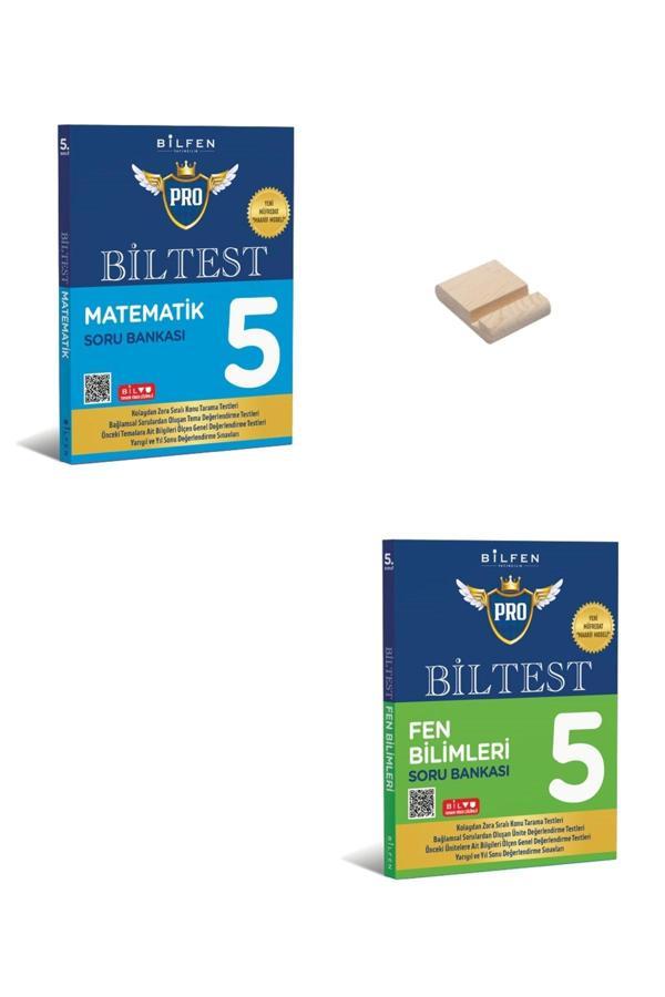 Bilfen Yayıncılık 5. Sınıf Biltest Serisi Matematik Ve Fen Bilimleri Soru Bankası - Bilfen Yayınları - Image 1