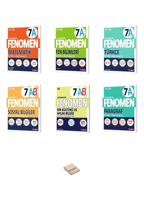 Fenomen Yayıncılık 7. Sınıf A Serisi Tüm Dersler Soru Bankası 6Lı Set - Fenomen Yayıncılık - Image 1