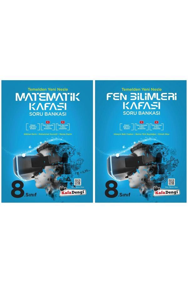 Kafa Dengi Yayınları Lgs 8. Sınıf Soru Bankası Matematik Ve Fen Bilimleri - Kafa Dengi - Image 1