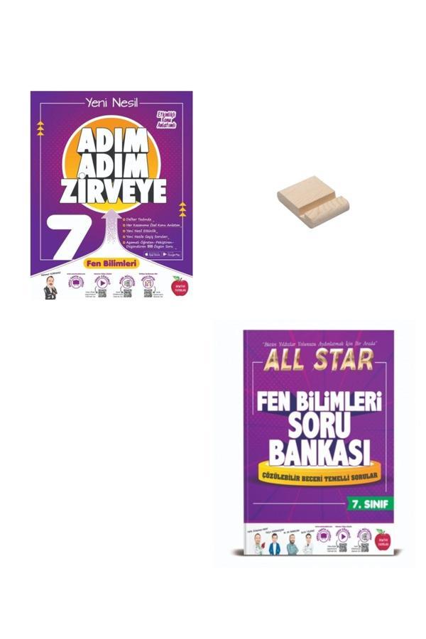 Newton Yayınları 7. Sınıf Adım Adım Ve All Star Fen Bilgisi Soru Bankası - Newton Yayınları - Image 1