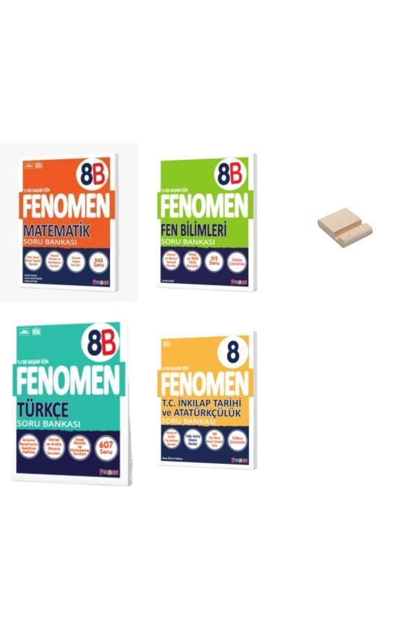 Fenomen Yayıncılık Lgs 8. Sınıf B Serisi Matematik Fen Türkçe Ve İnkılap 4Lü Soru Bankaları - Fenomen Yayıncılık - Image 1