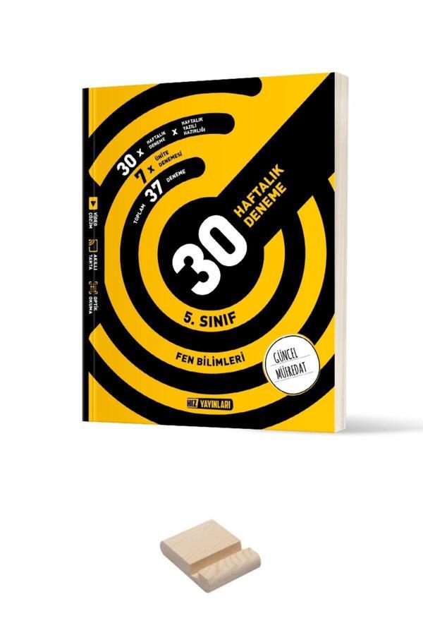 Hız Yayınları 5. Sınıf Fen Bilimleri 30 Haftalık Deneme - Hız Yayınları - Image 1