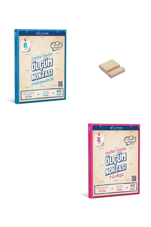 Bilfen Yayıncılık Lgs 8. Sınıf Hafta Hafta Matematik Ve Türkçe Ölçüm Noktası - Bilfen Yayınları - Image 1